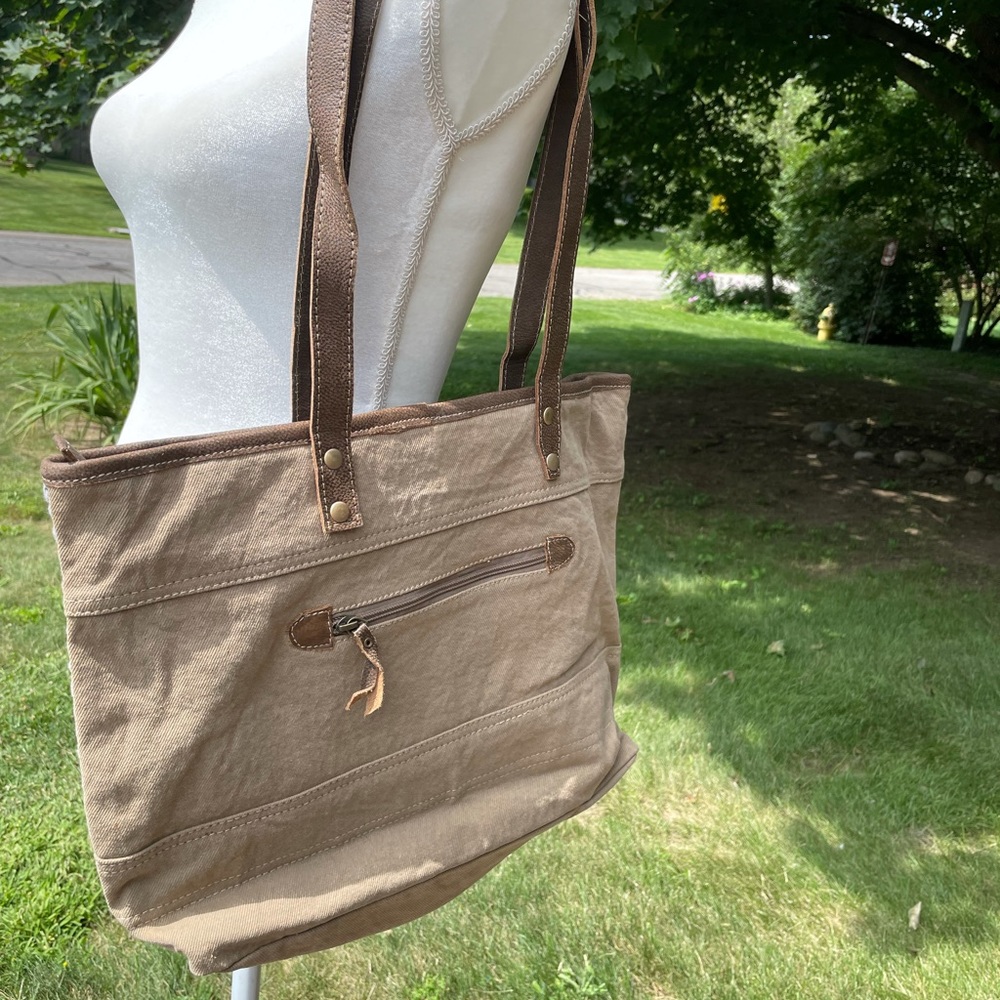 NWT Masterpiece Tote- Genuine leather - Picture 2 of 3